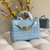 Bottega Veneta Blue Handbag