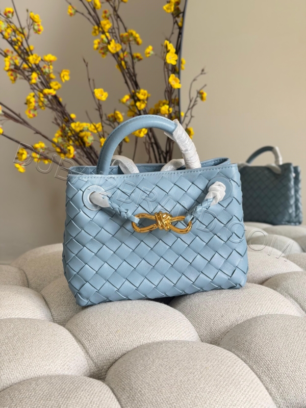Bottega Veneta Blue Handbag