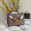 Bottega Veneta Taupe Brown Handbag