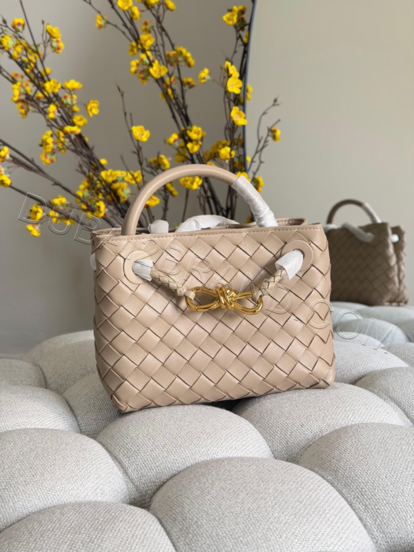 Bottega Veneta Beige Handbag