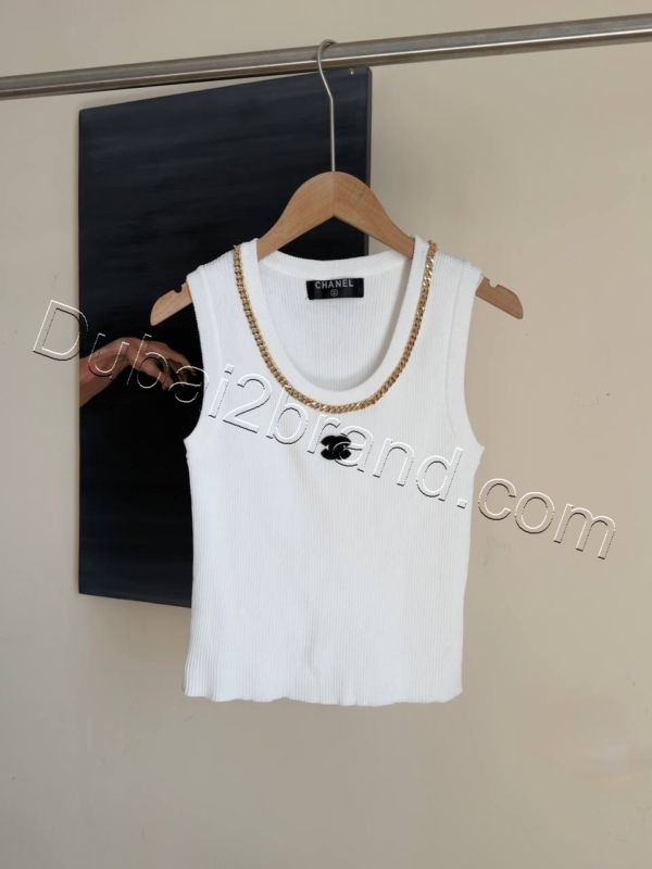 Chanel Tank Top TS-CHA206 – white
