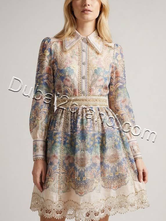 Zimmermann Women's Blouse BL-7821 – Multi-Color Floral