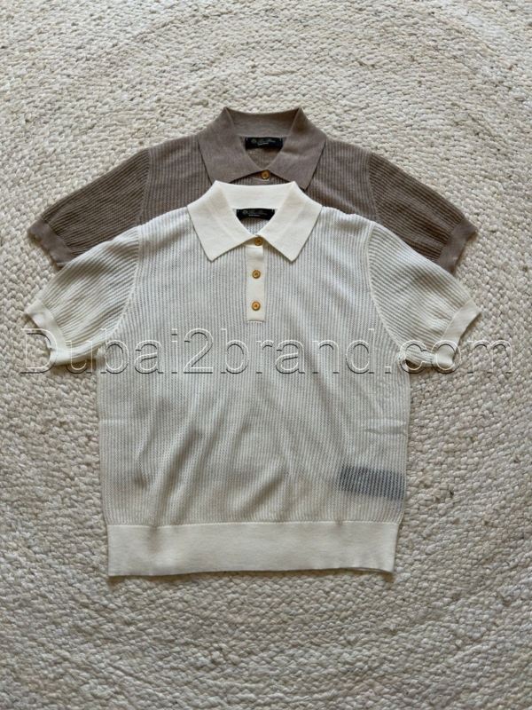 Loro Piana Knit Polo Top WT-7820 – Premium Super Master Quality