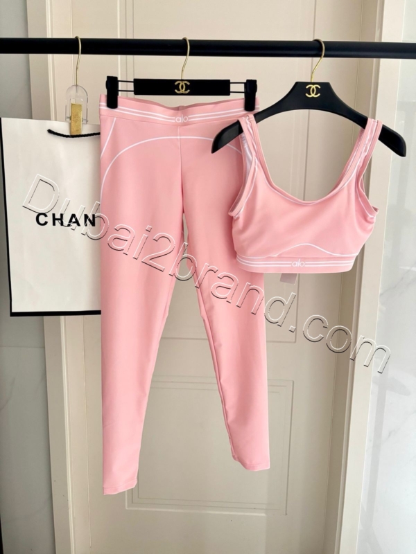 Alo Women's Two-Piece Activewear Set TS-9286 – Premium Super Master Quality