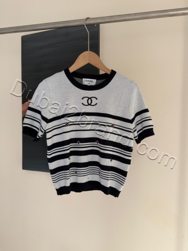 Chanel Women's Knit Top Set TS-2715 – black