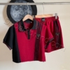 Prada Women's Two-Piece Casual Set TS-6538 – red