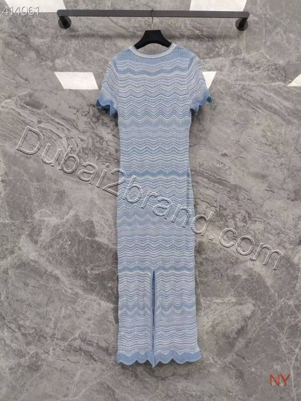 Missoni Women's Dress DR-414061 – light blue