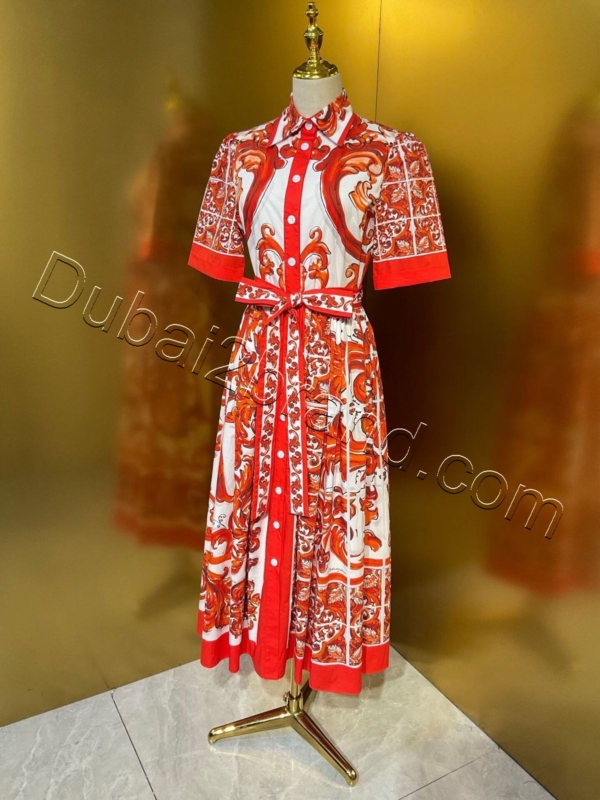 Dolce & Gabbana Women's Shirt Dress DR-8421 – Premium Super Master Quality