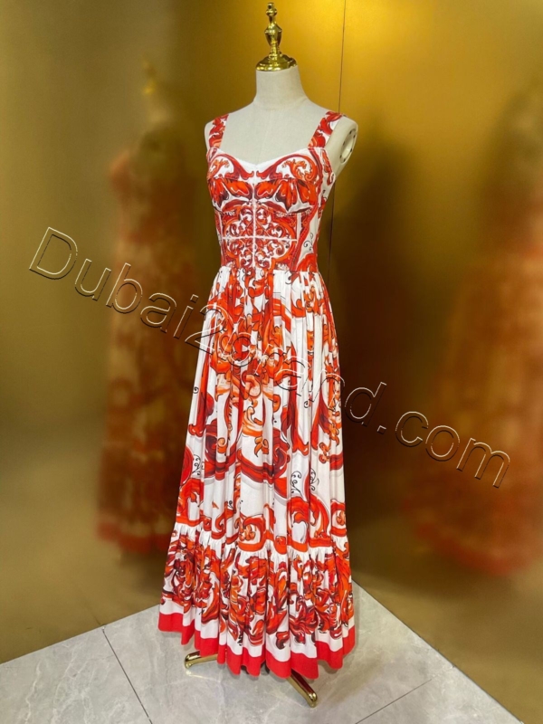 Dolce & Gabbana Women's Dress DR-8421 – red
