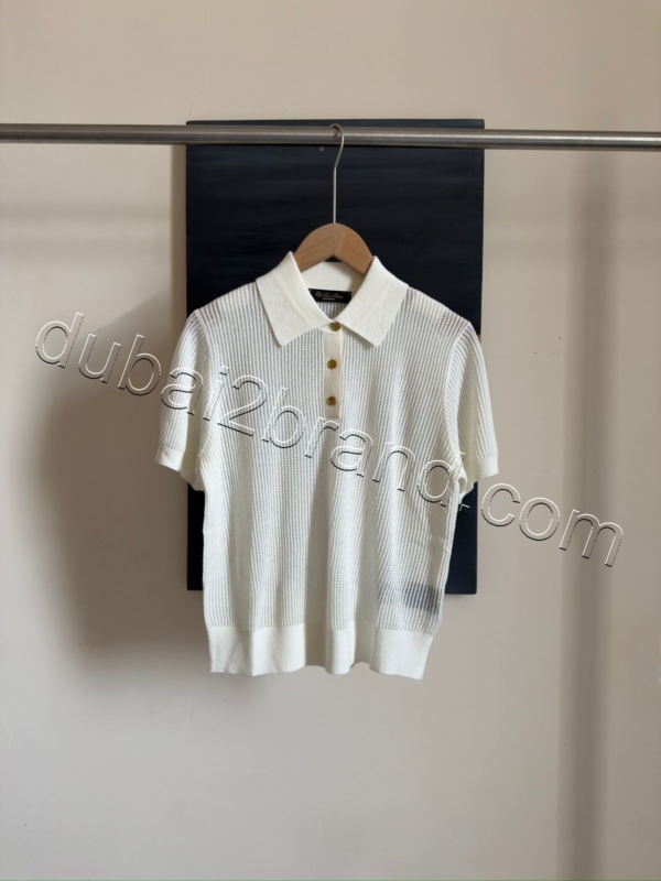 Loro Piana Polo Shirt PS-3951 – white
