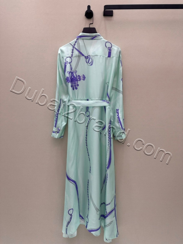 Hermes Shirt Dress DR-4872 – Mint Green