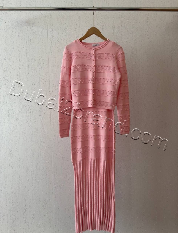 Maje Women's Two-Piece Knit Dress Set – DR-1001 – Premium Super Master Quality
