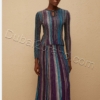 Missoni Women's Two-Piece Knit Skirt Set TS-7821 – Blue