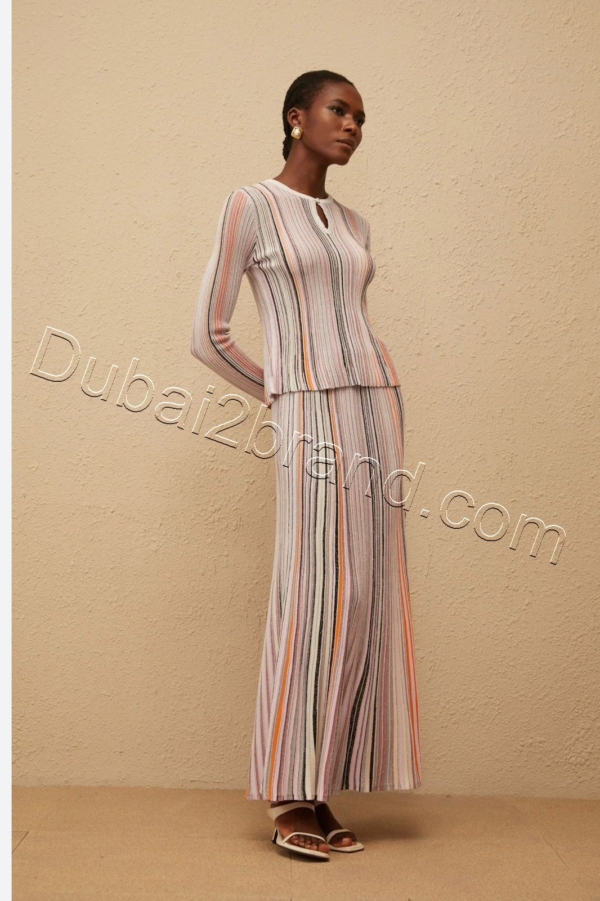 Missoni Women's Two-Piece Knit Skirt Set TS-7821 – Premium Super Master Quality