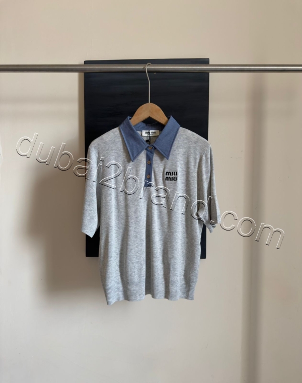 Miu Miu Polo Shirt PS-8922 – blue