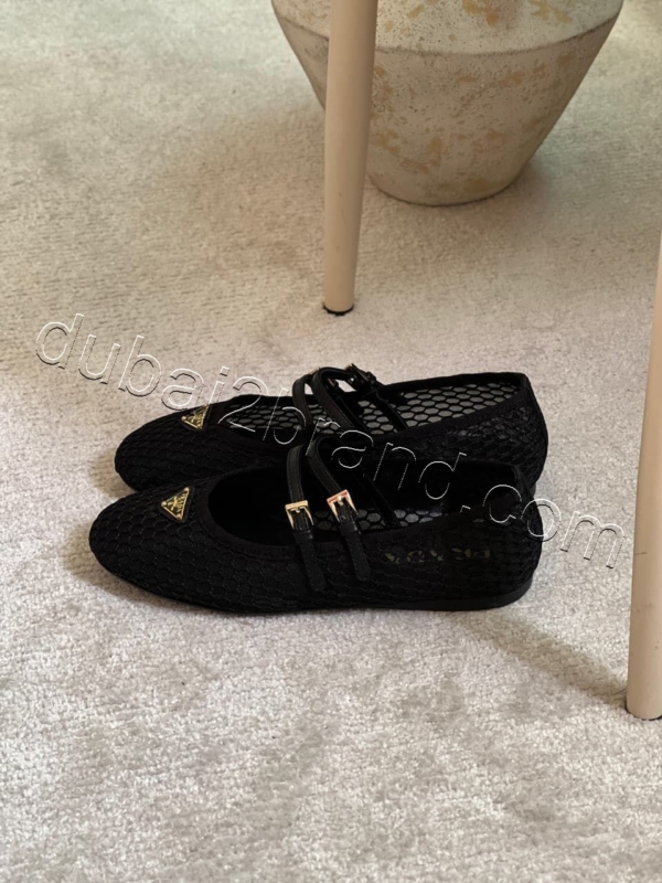 Prada Ballet Flats PR-BF01 – black