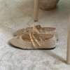 Prada Ballet Flats PR-BF01 – cream