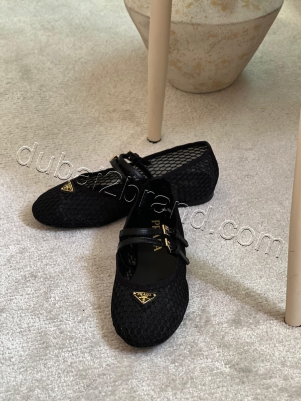 Prada Ballet Flats PR-BF01 – black