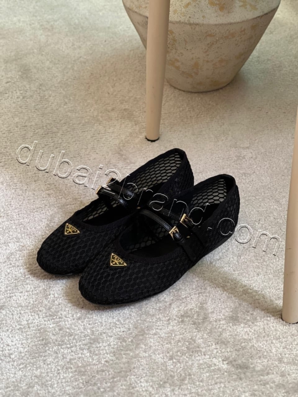 Prada Ballet Flats PR-BF01 – black