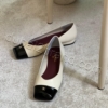Chanel Ballet Flats LF-001 – white-Black