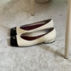 Chanel Ballet Flats LF-001 – white-Black