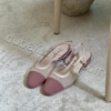 Chanel Slingback Flat Shoes SN-1001 - pink