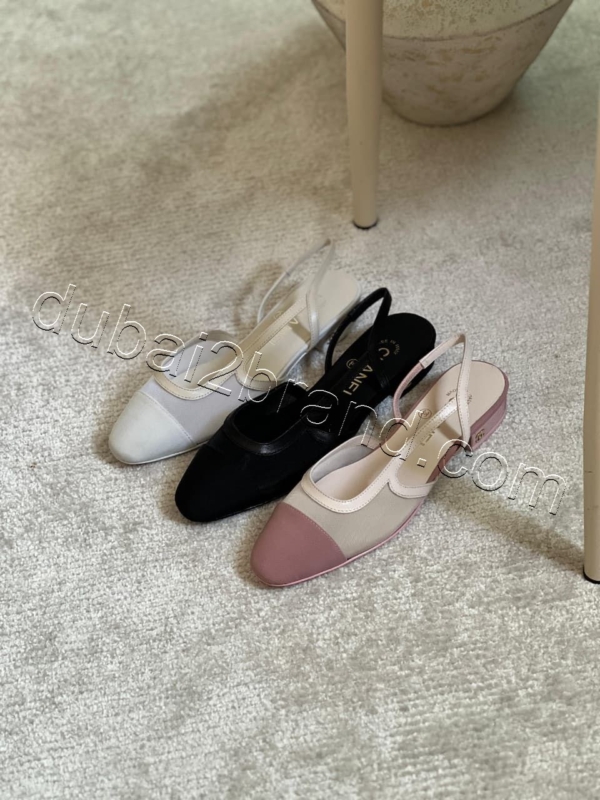 Chanel Slingback Flat Shoes SN-1001