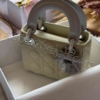 Dior Lady Dior Mini Bag LB- white