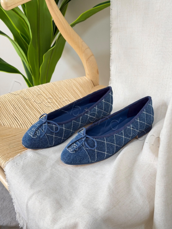 Chanel Ballet Flats SN-1847 – blue