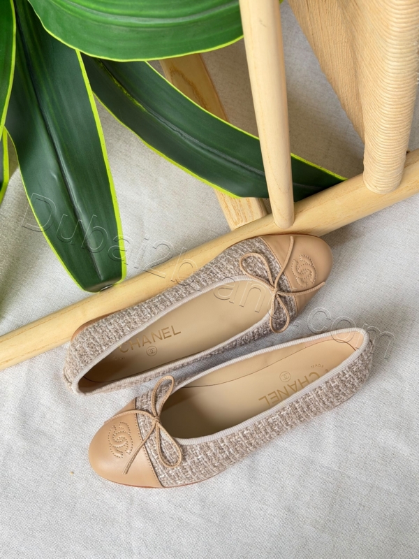 Chanel Ballet Flats SN-1847 – Beige