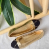 Chanel Ballet Flats BT-7824 – gold