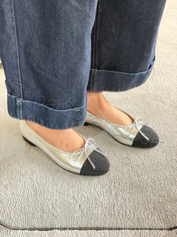 Chanel Ballet Flats BT-7824 – white