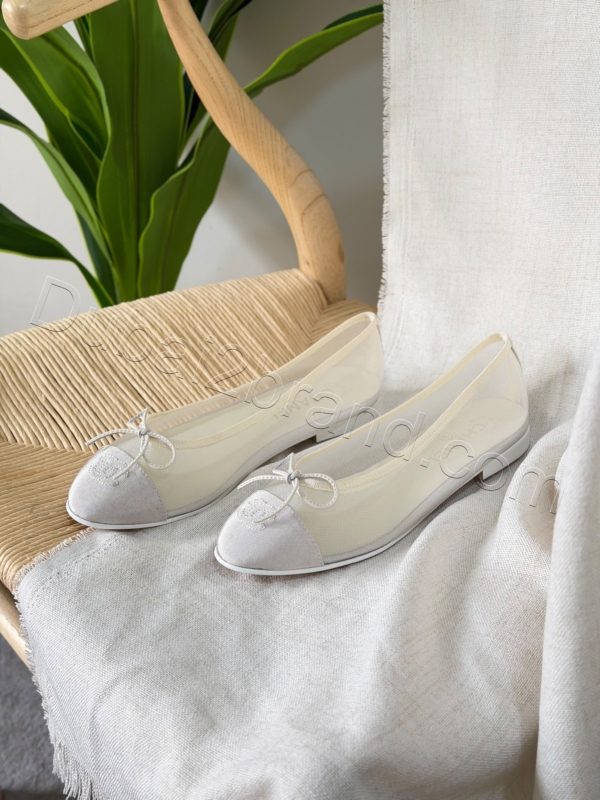 Chanel Ballet Flats BT-7825 – white