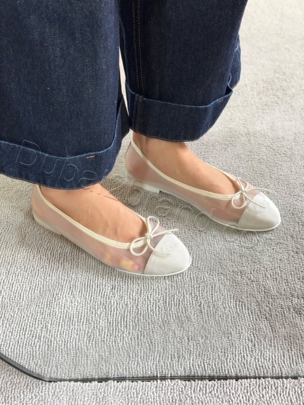Chanel Ballet Flats BT-7825 – white