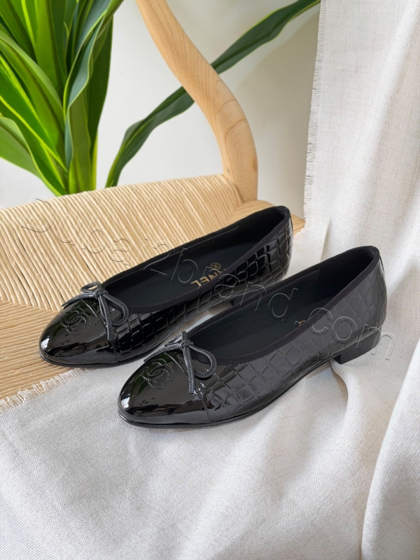 Chanel Ballet Flats BT-7826 – black