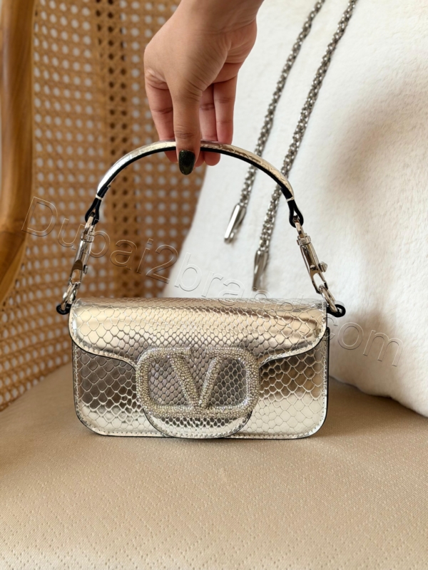 Valentino Shoulder Bag SB-7830 – Silver