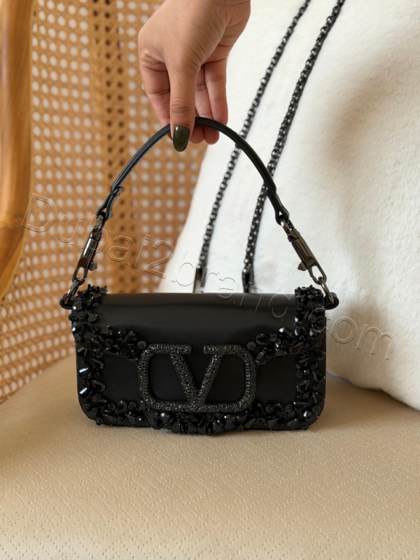 Valentino Shoulder Bag SB-7830 – black