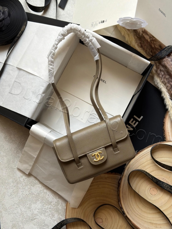 Chanel Shoulder Bag SB-1001 – Taupe