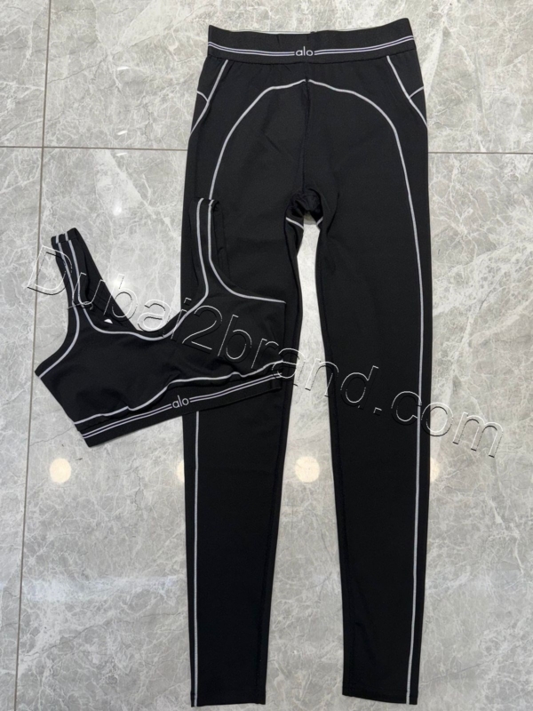 Alo Two-Piece Activewear Set TS-8742 – Premium Super Master Quality